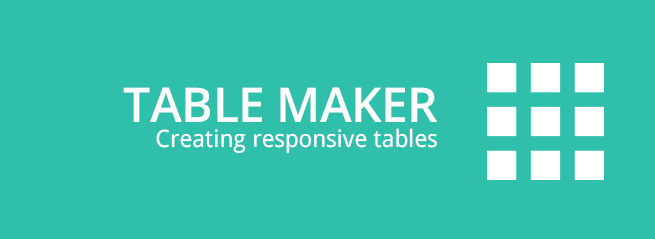 Плагин Table Maker для Wordpress